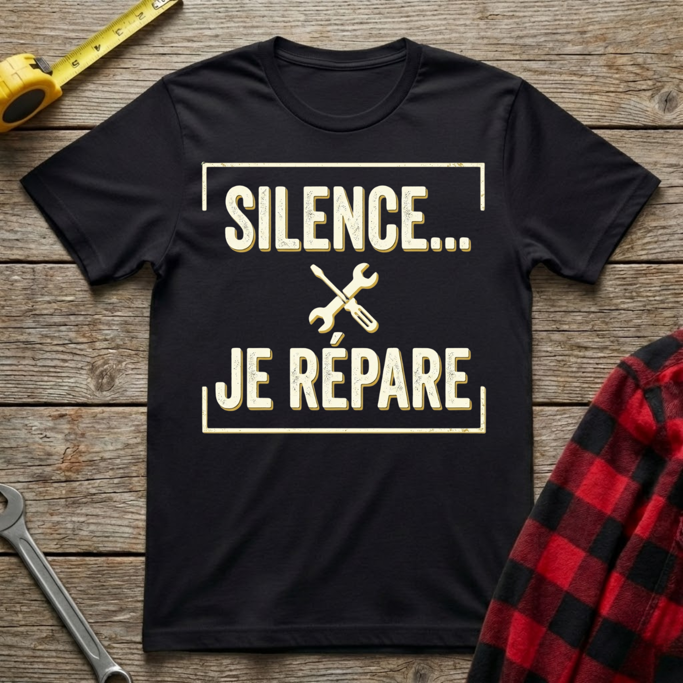 Silence je répare T-Shirt