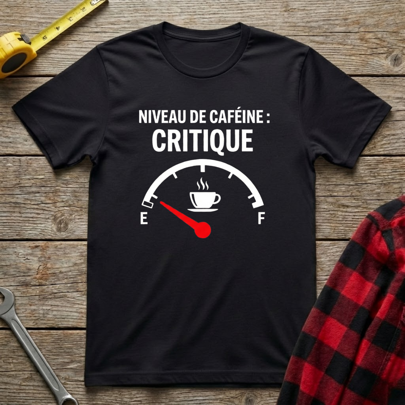 Niveau de caféine 0% T-Shirt