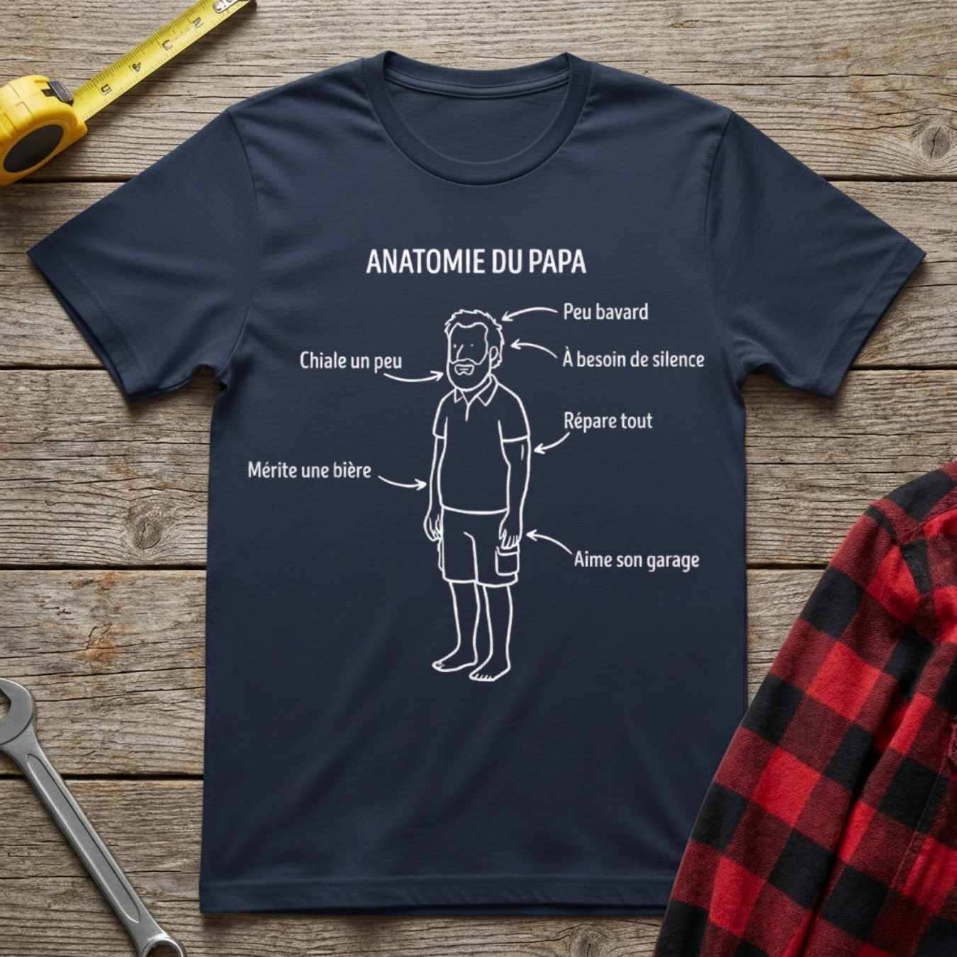 Anatomie de papa T-Shirt