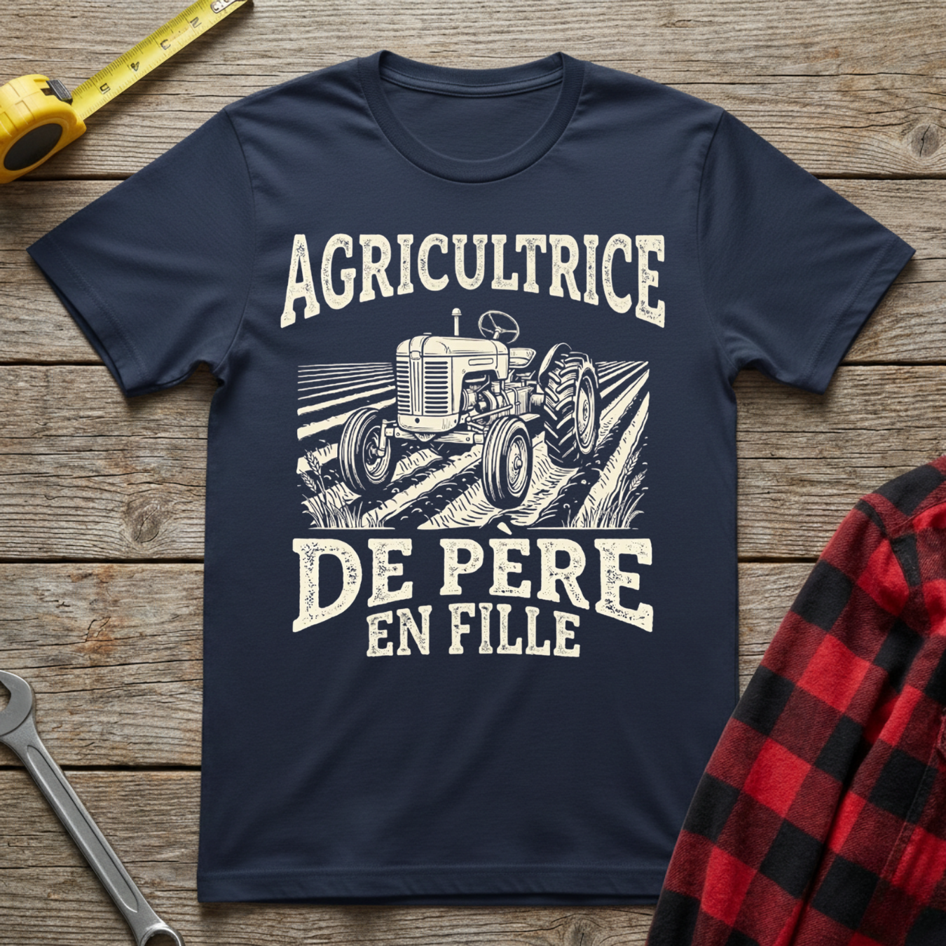 Agricultrice de père en fille T-Shirt