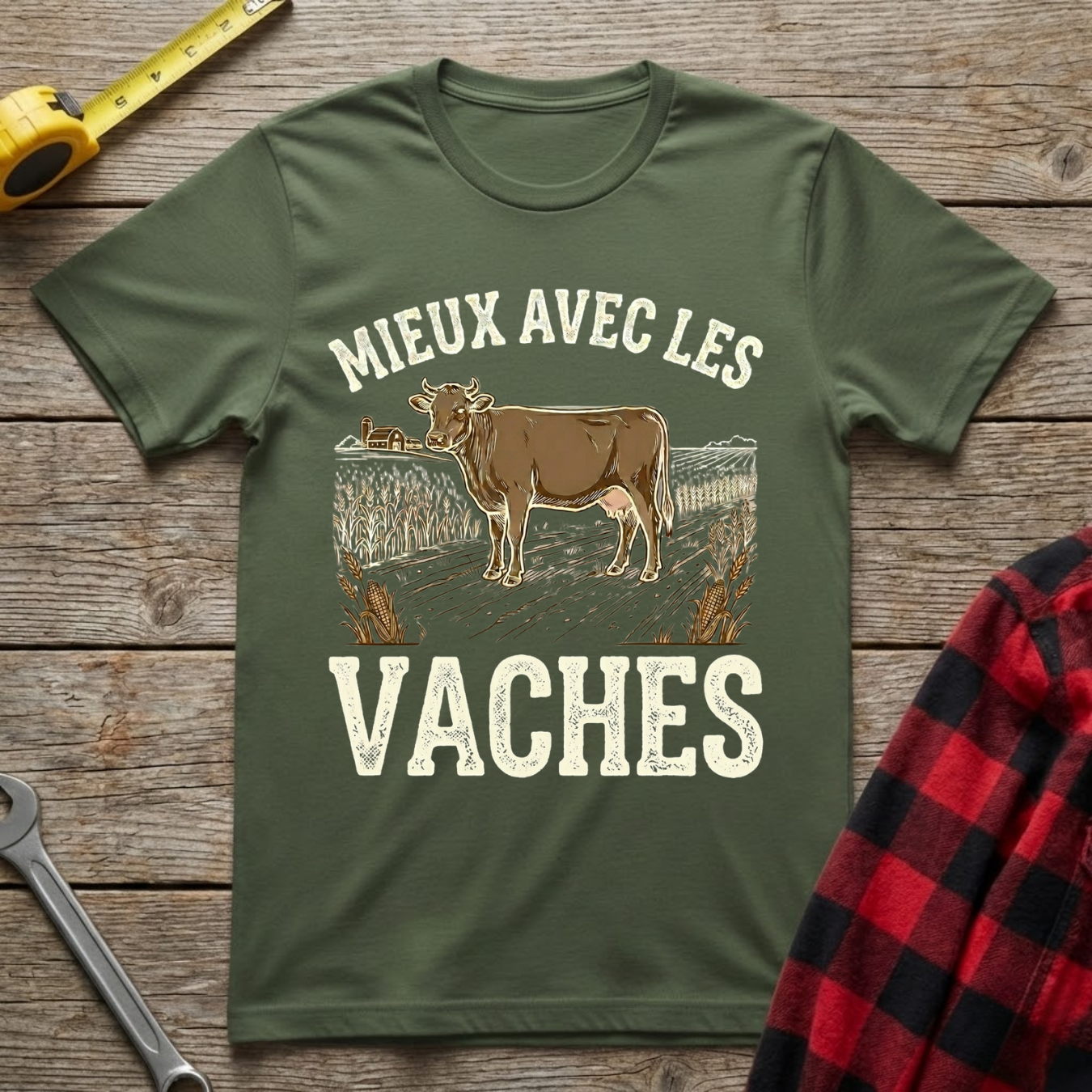 Mieux avec les vaches T-Shirt