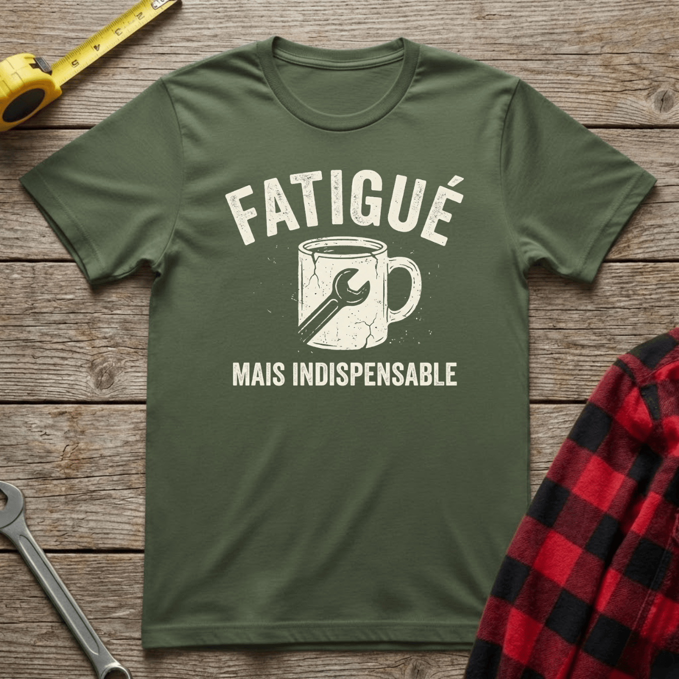 Fatigué mais Indispensable T-Shirt