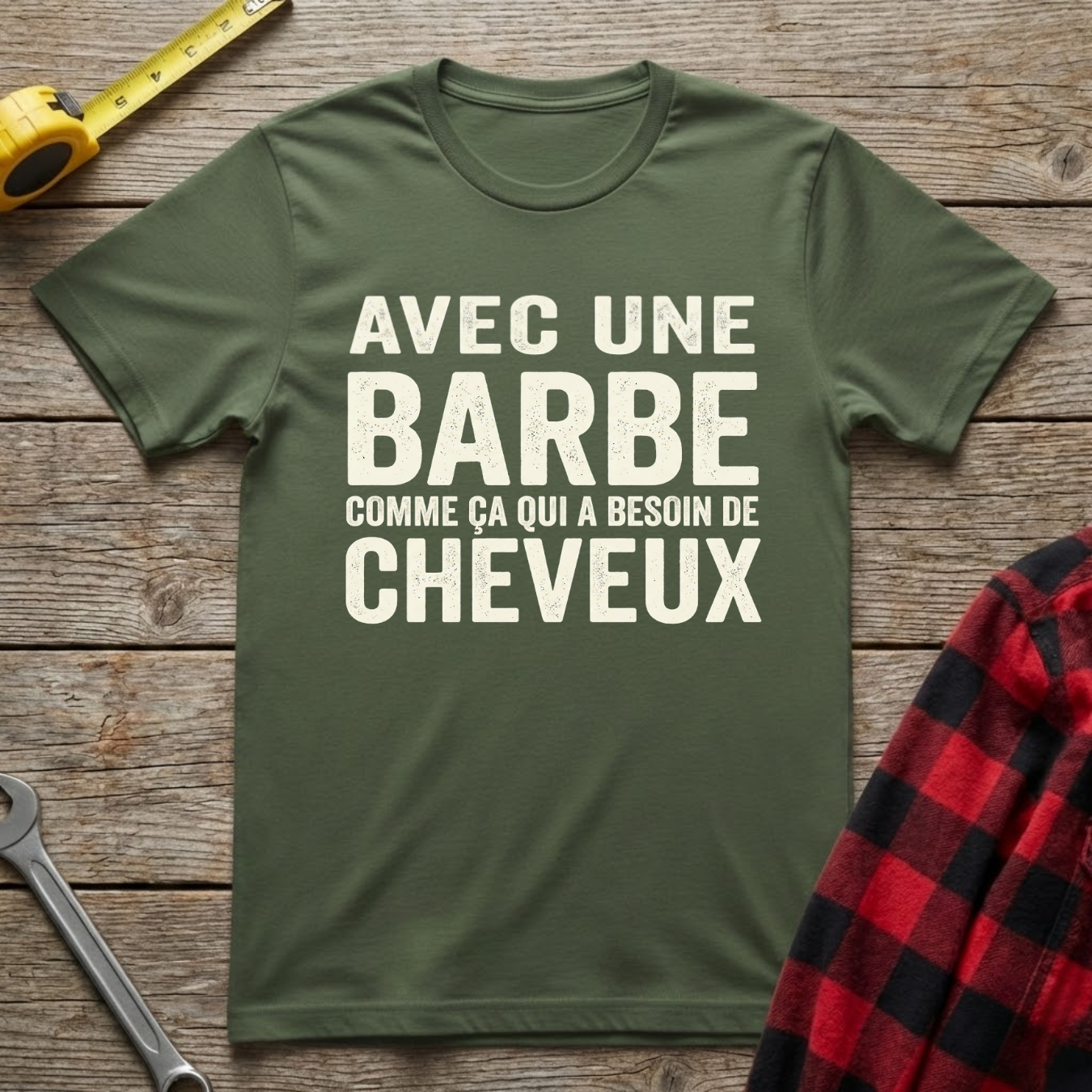Avec une barbe T-Shirt