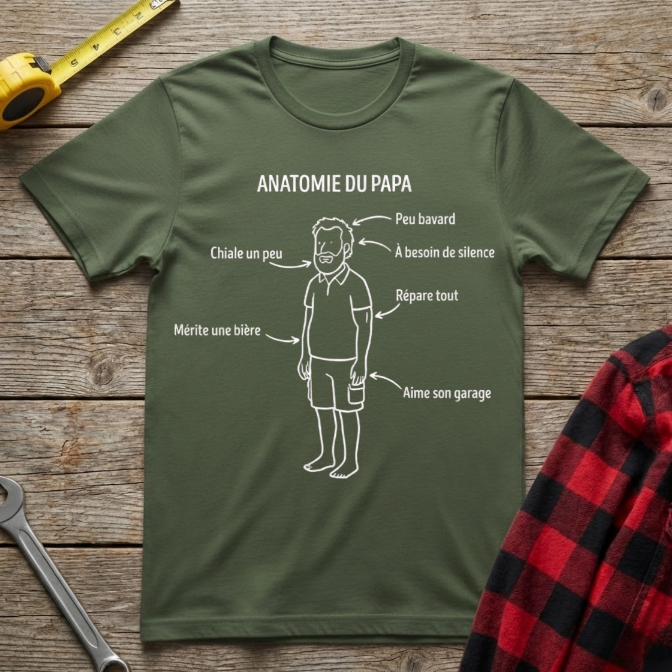 Anatomie de papa T-Shirt
