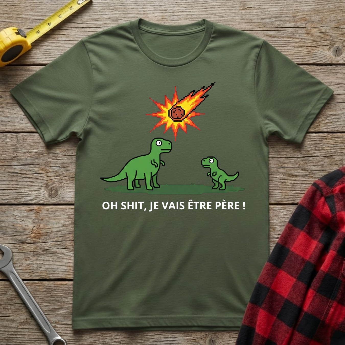 Oh Shit Je Vais Être Père T-Shirt