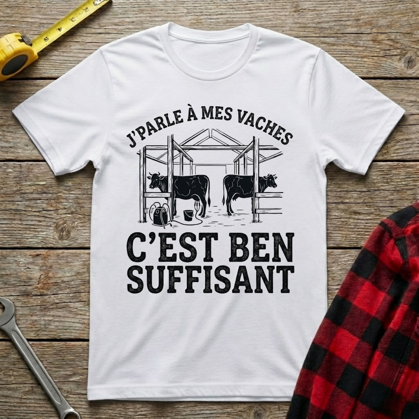 J'parle à mes vaches T-Shirt