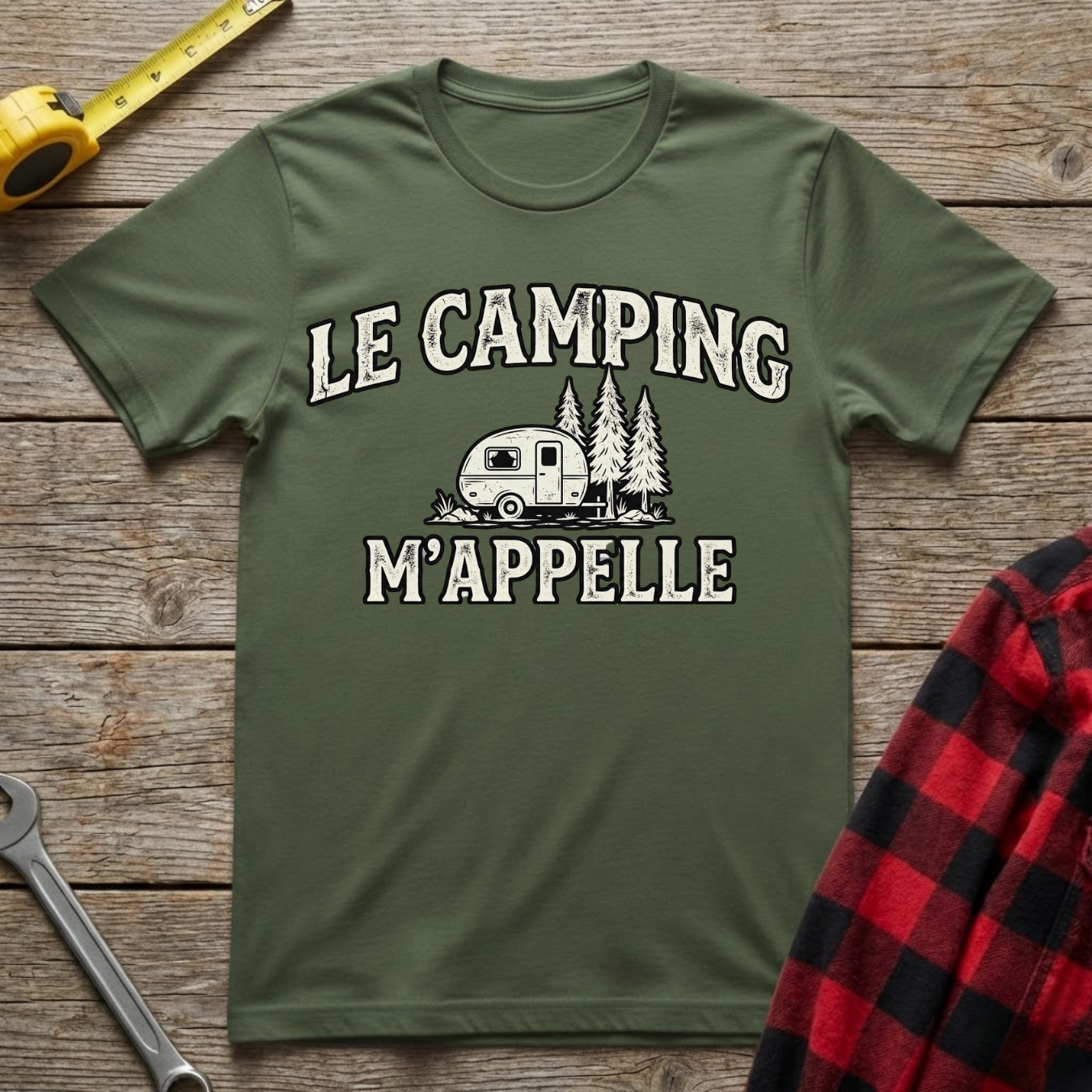 Le Camping m'appelle T-Shirt