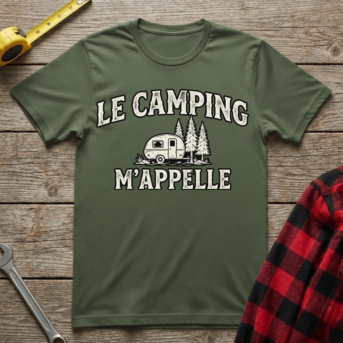 Le Camping m'appelle T-Shirt