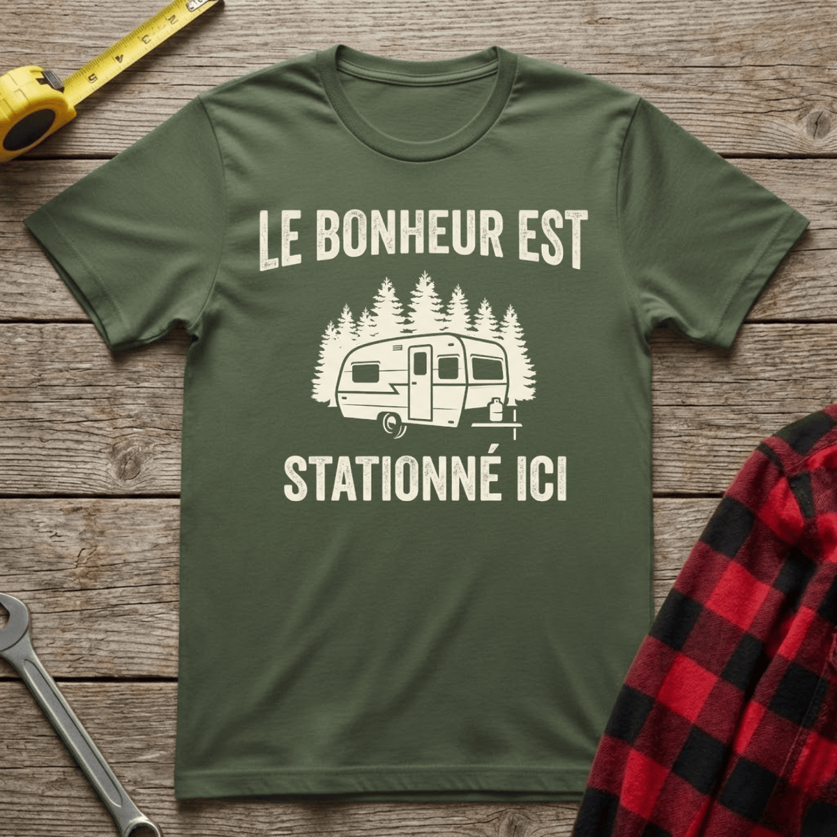 Le Bonheur est stationné ici T-Shirt