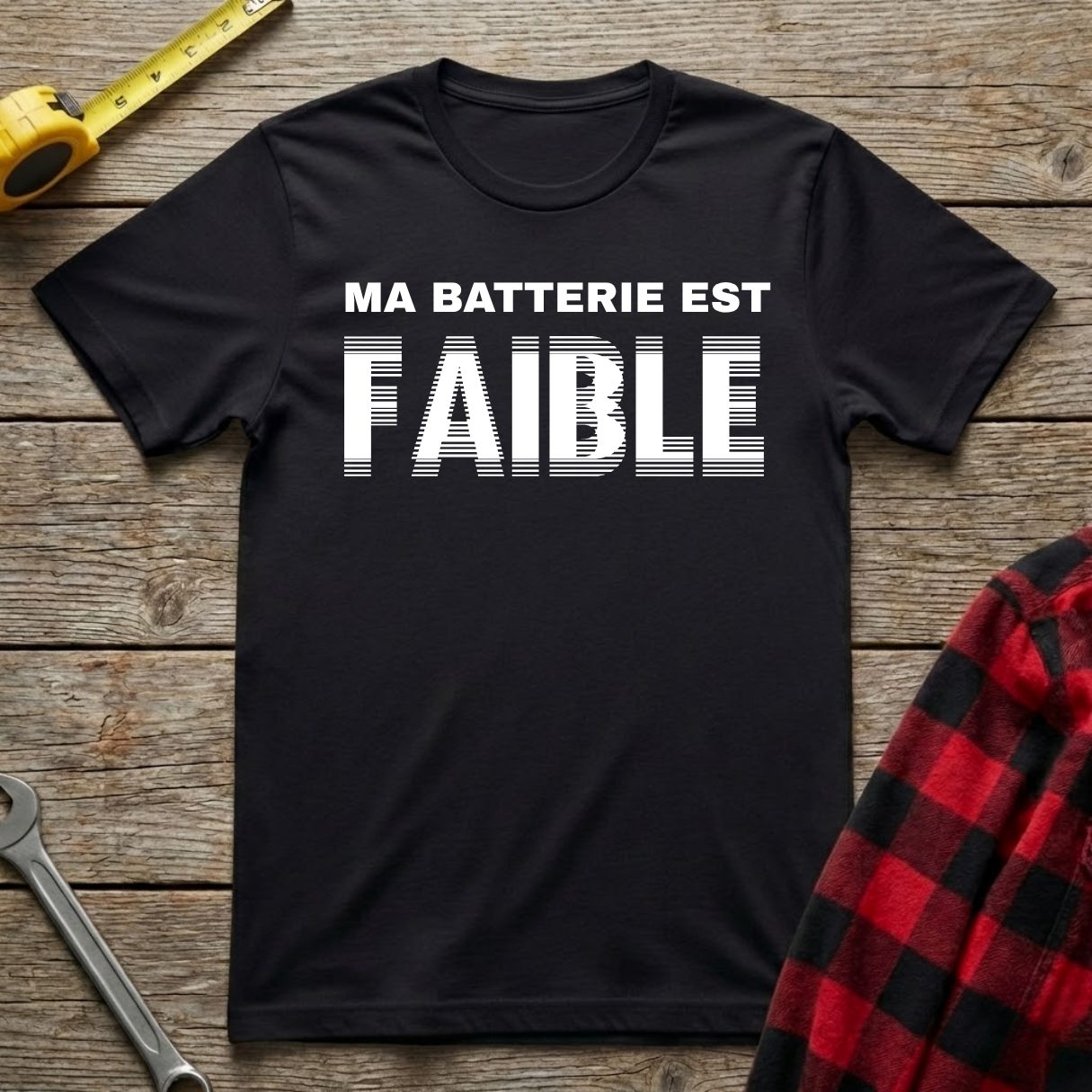 Batterie Faible T-Shirt