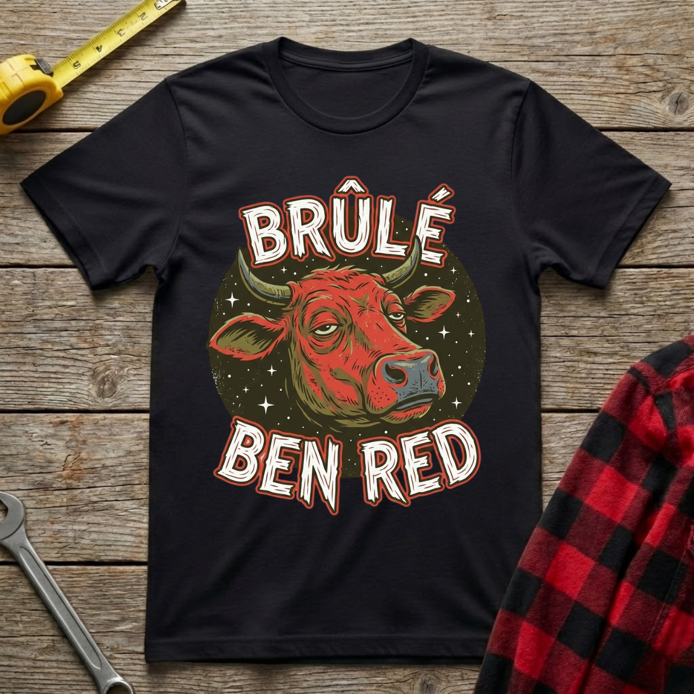 Brûlé ben red T-Shirt