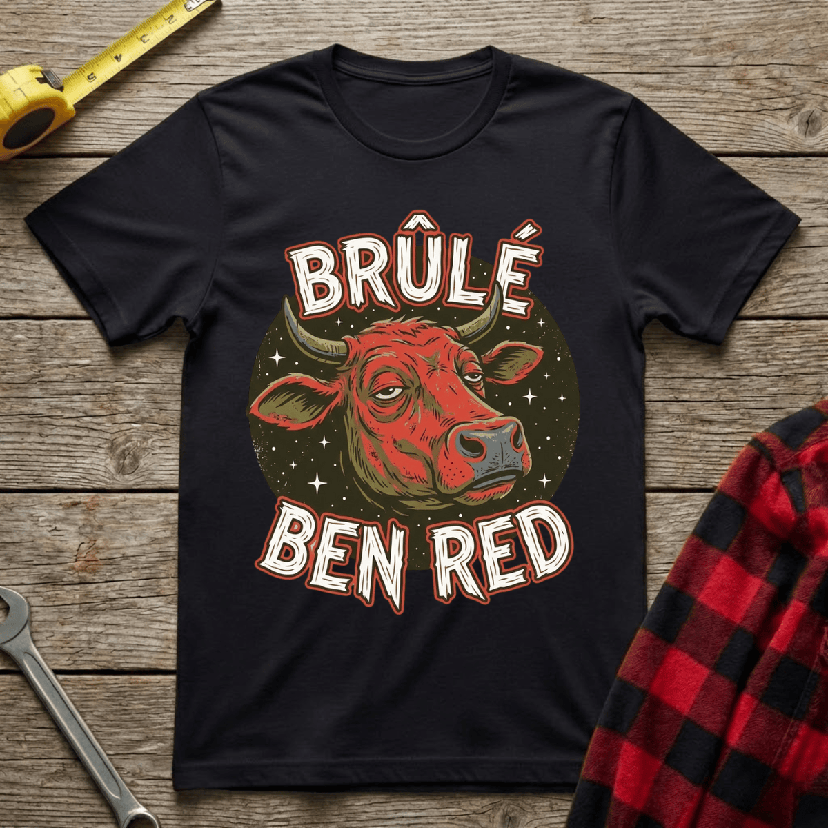 Brûlé ben red T-Shirt
