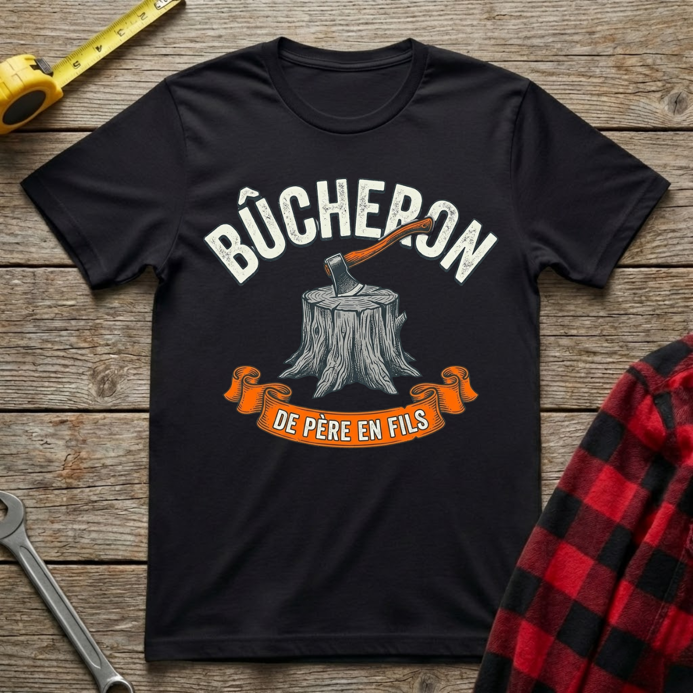 Bûcheron de père en fils T-Shirt