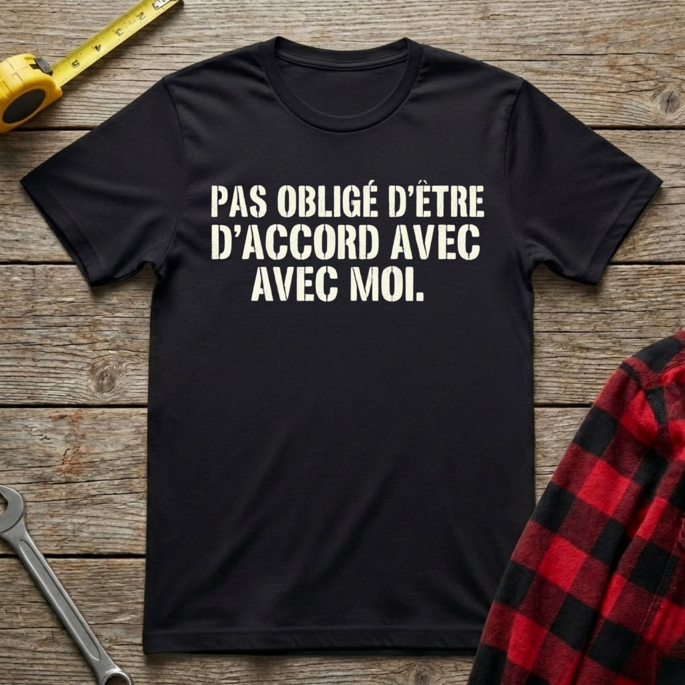 Pas obligé d'être d'accord T-Shirt