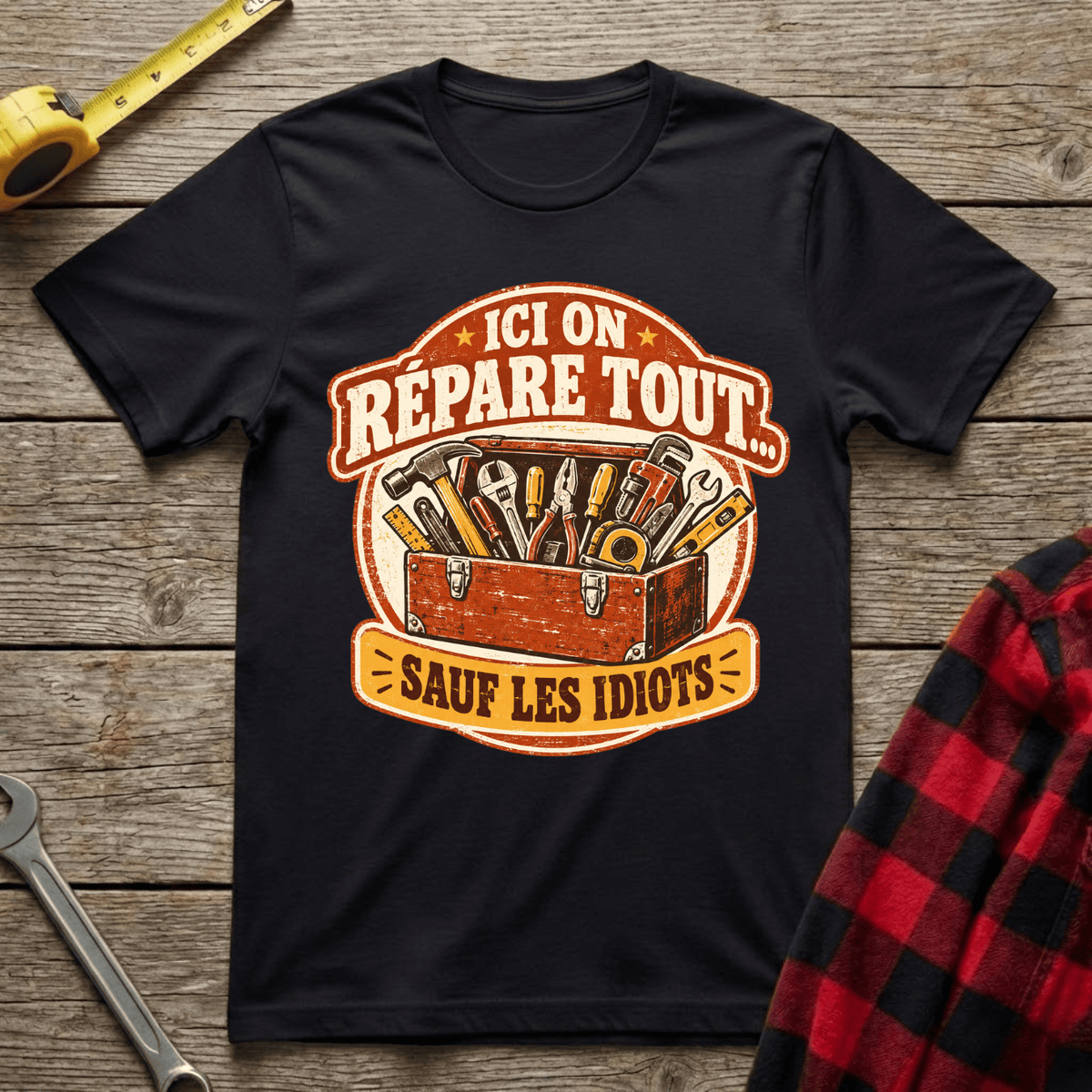 Sauf Les Idiots T-Shirt