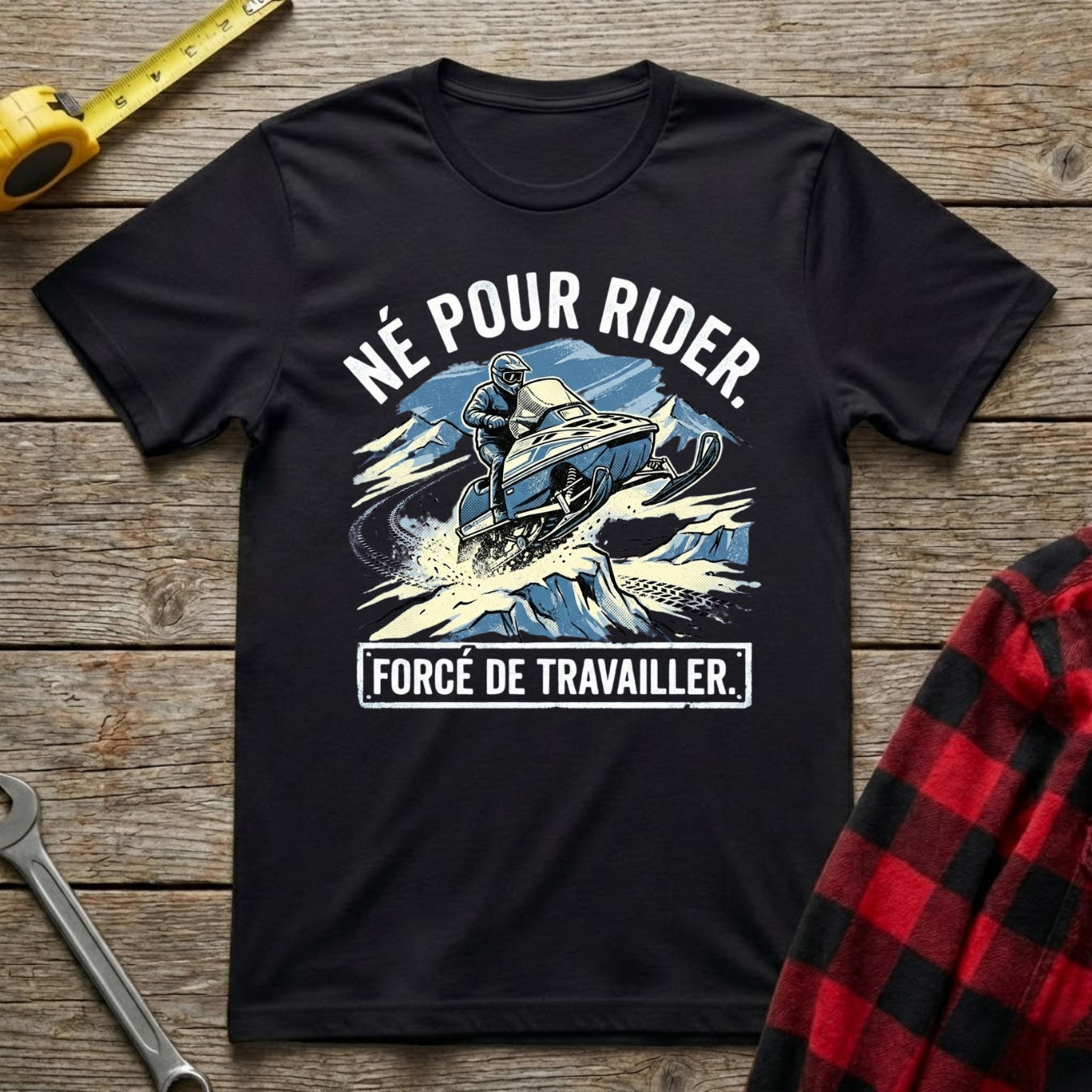 Né pour rider T-Shirt