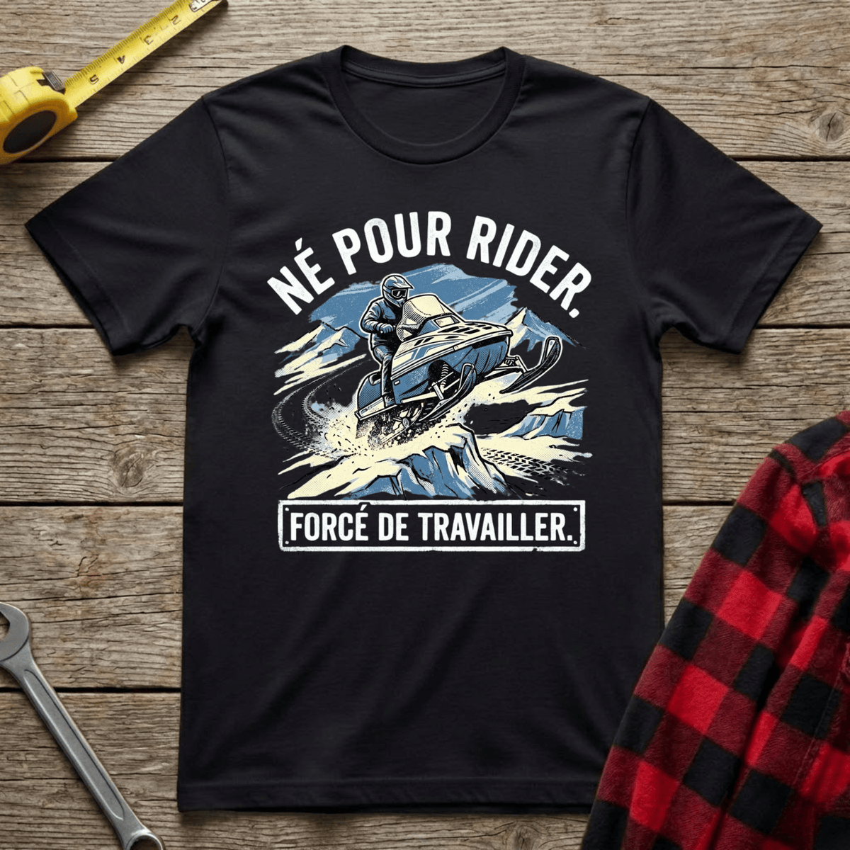 Né pour rider T-Shirt