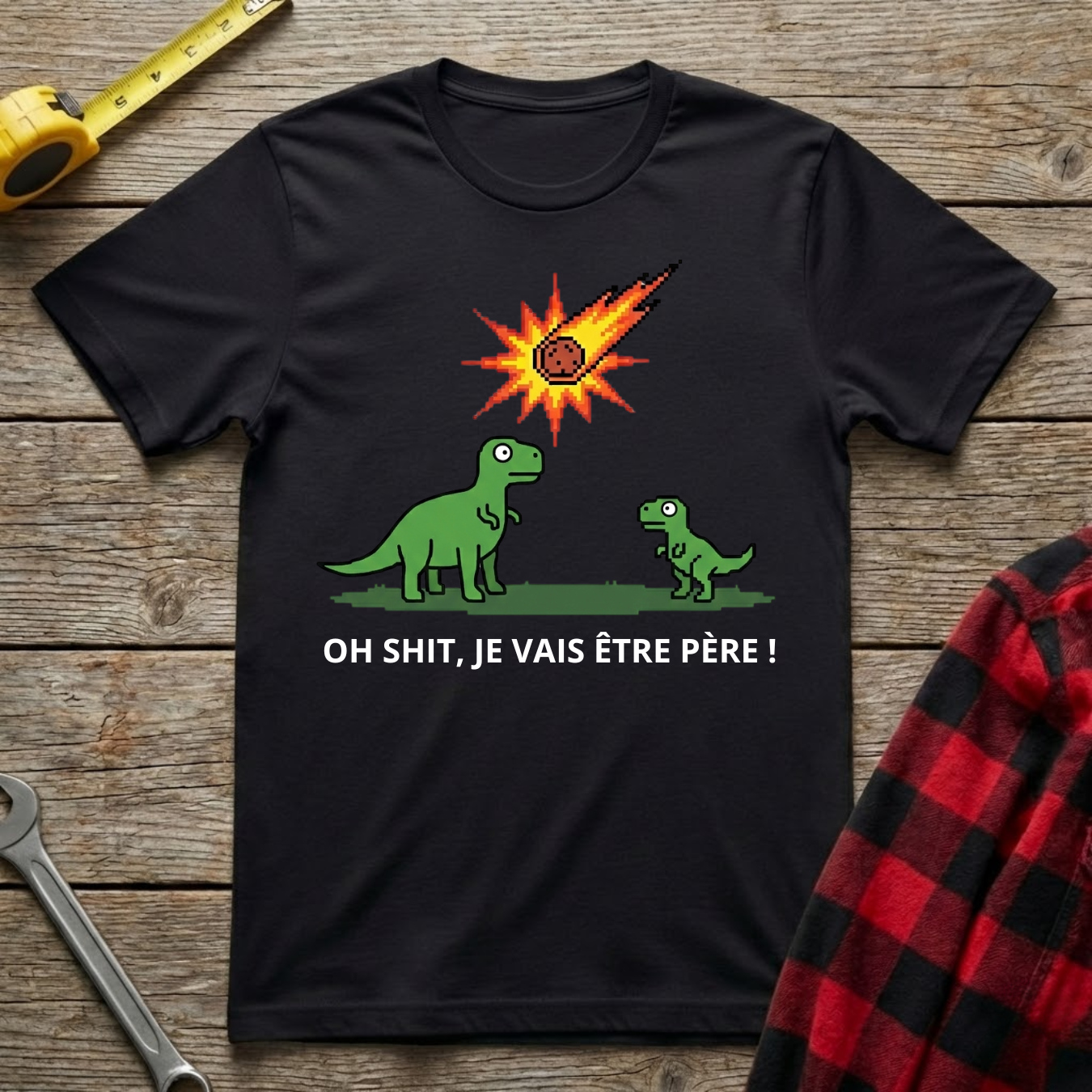 Oh Shit Je Vais Être Père T-Shirt