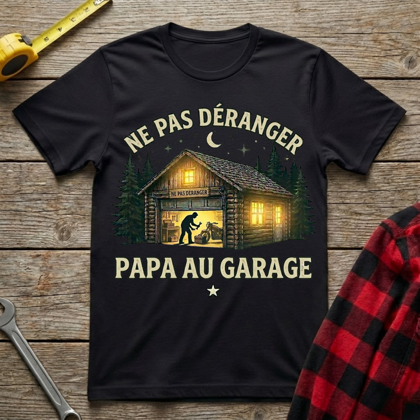 Papa au garage T-Shirt