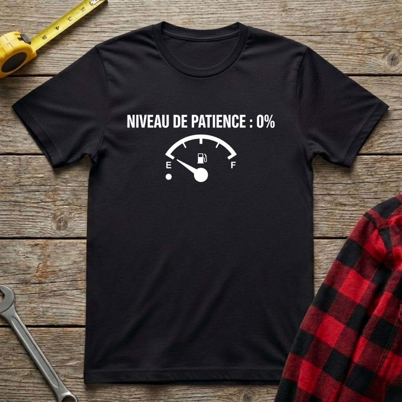 Niveau de patience 0% T-Shirt