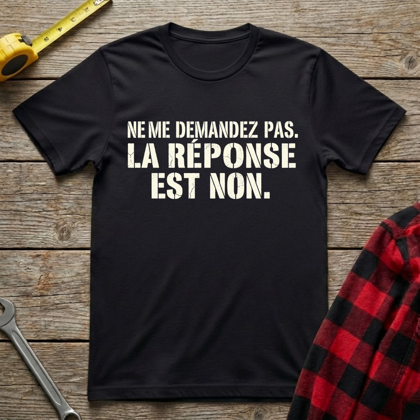 La réponse est non T-Shirt