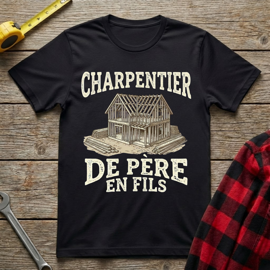 Charpentier de père en fils T-Shirt