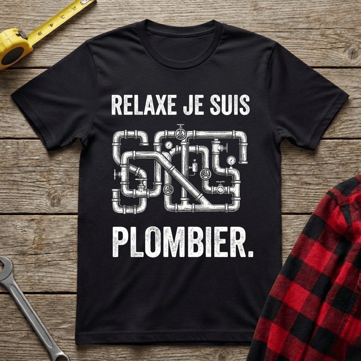 Relaxe Je Suis Plombier T-Shirt