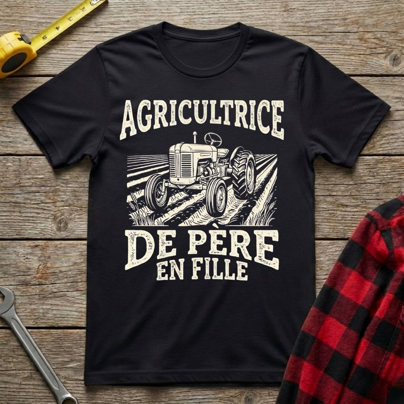 Agricultrice de père en fille T-Shirt