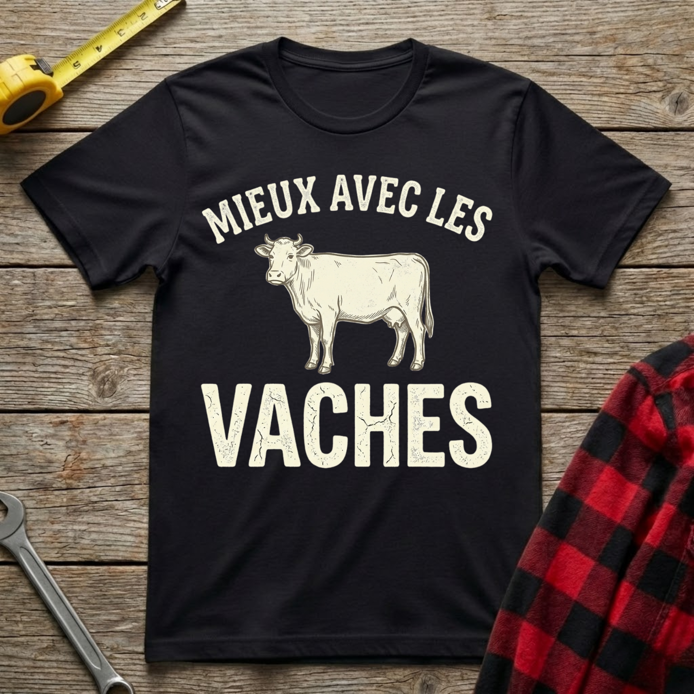 Mieux avec les vaches T-Shirt