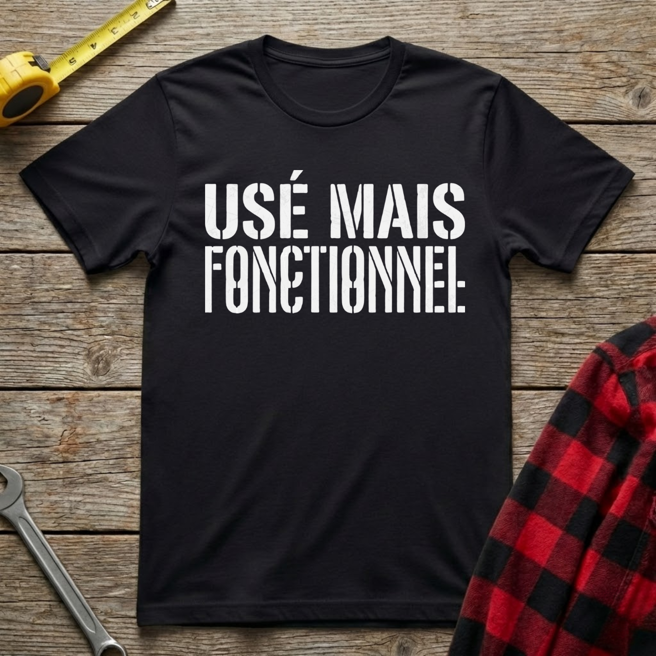 Usé mais fonctionnel T-Shirt