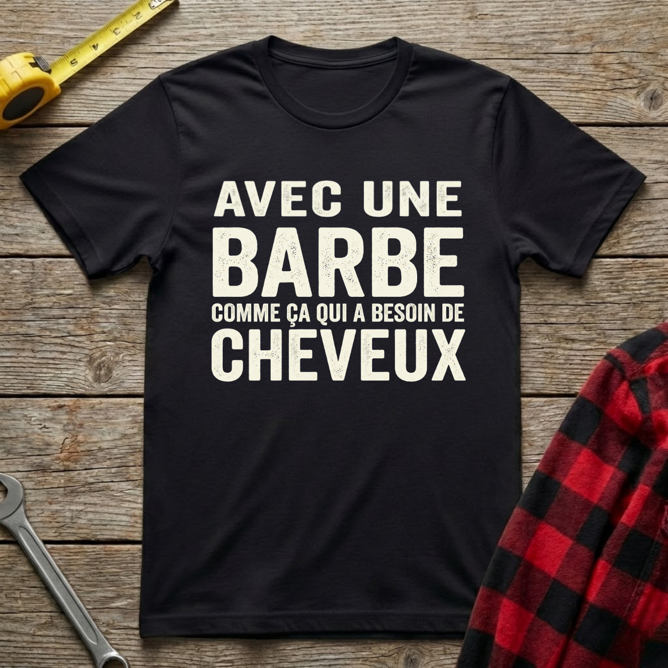 Avec une barbe T-Shirt