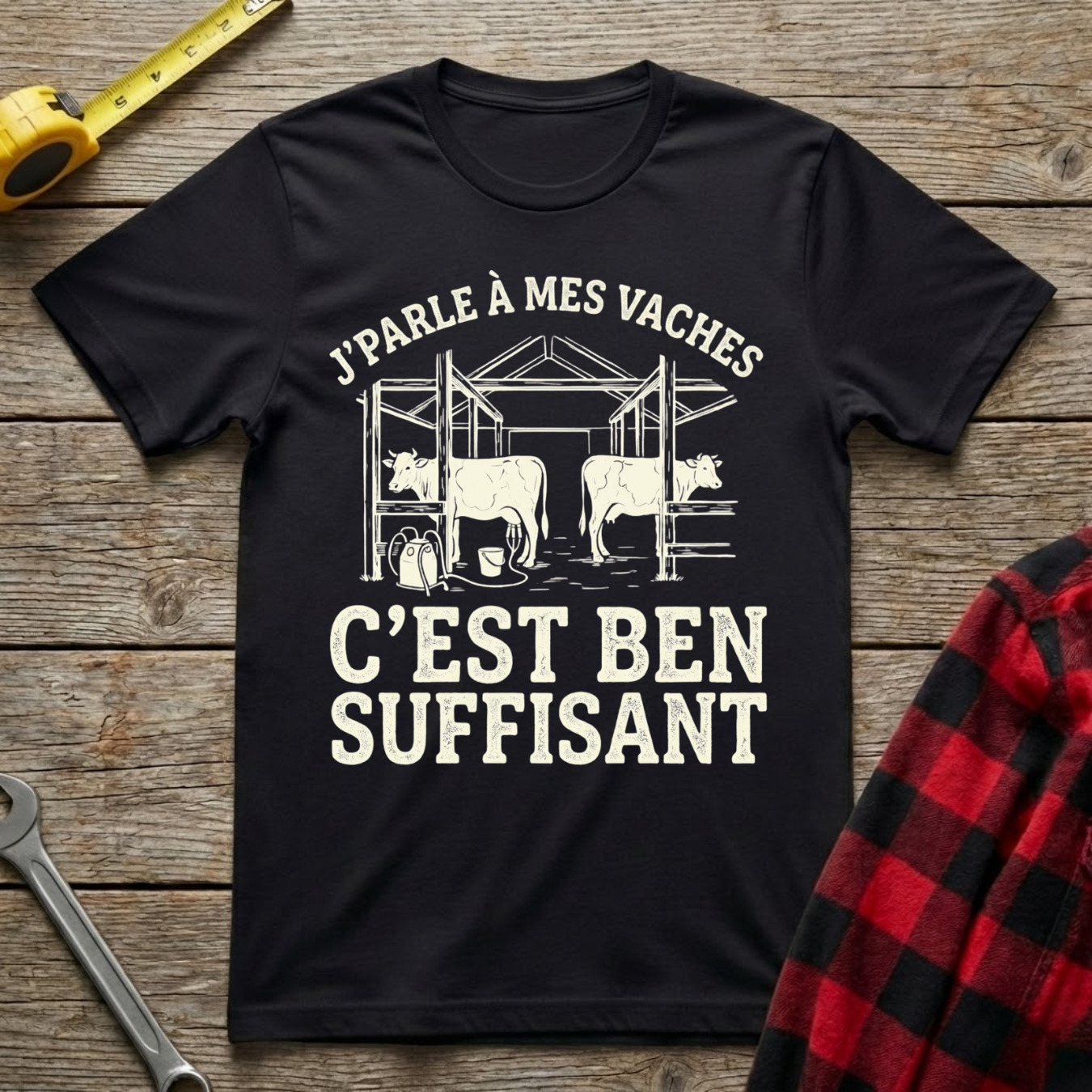 J'parle à mes vaches T-Shirt