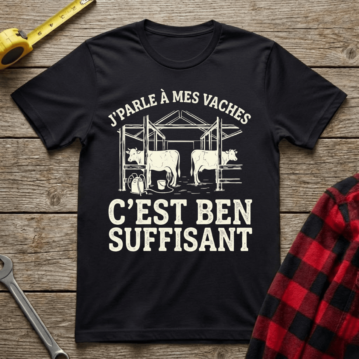 J'parle à mes vaches T-Shirt