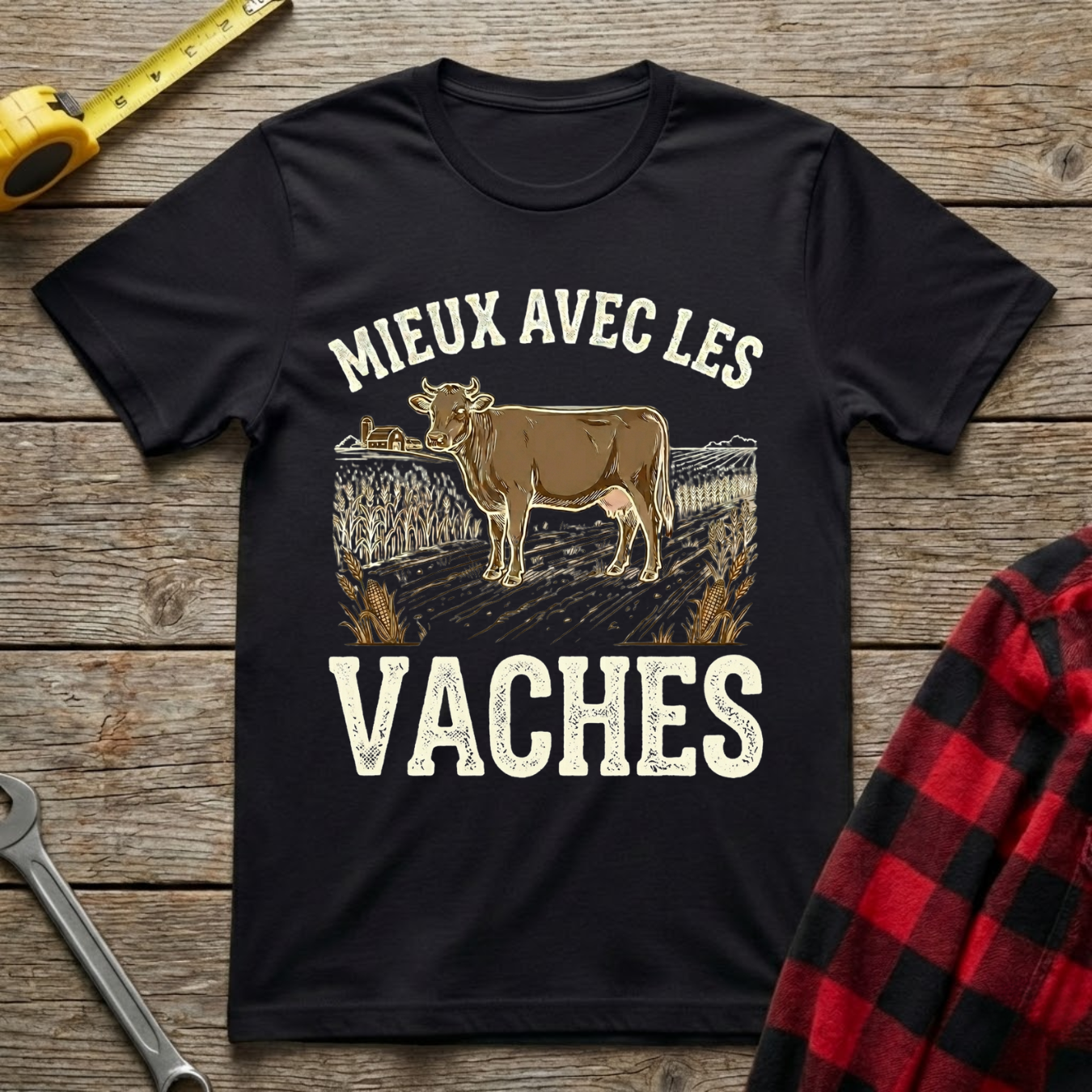 Mieux avec les vaches T-Shirt