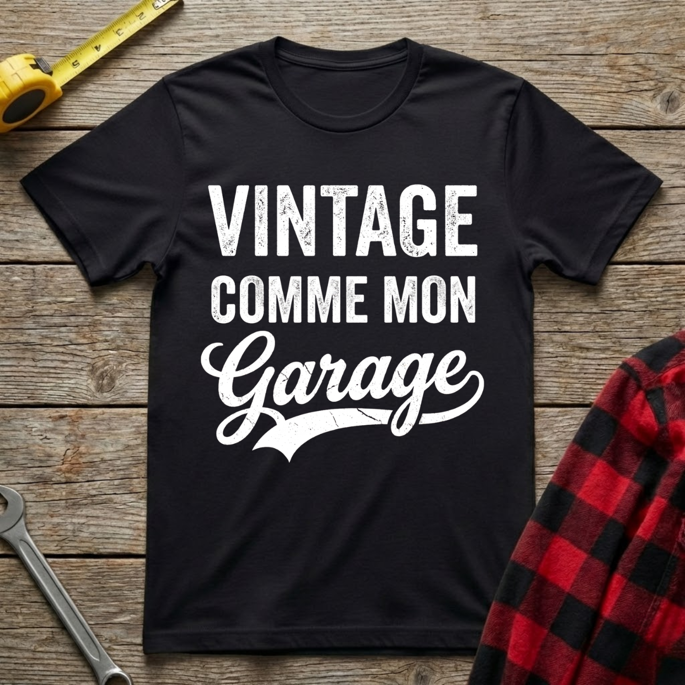 Vintage Comme Mon Garage T-Shirt