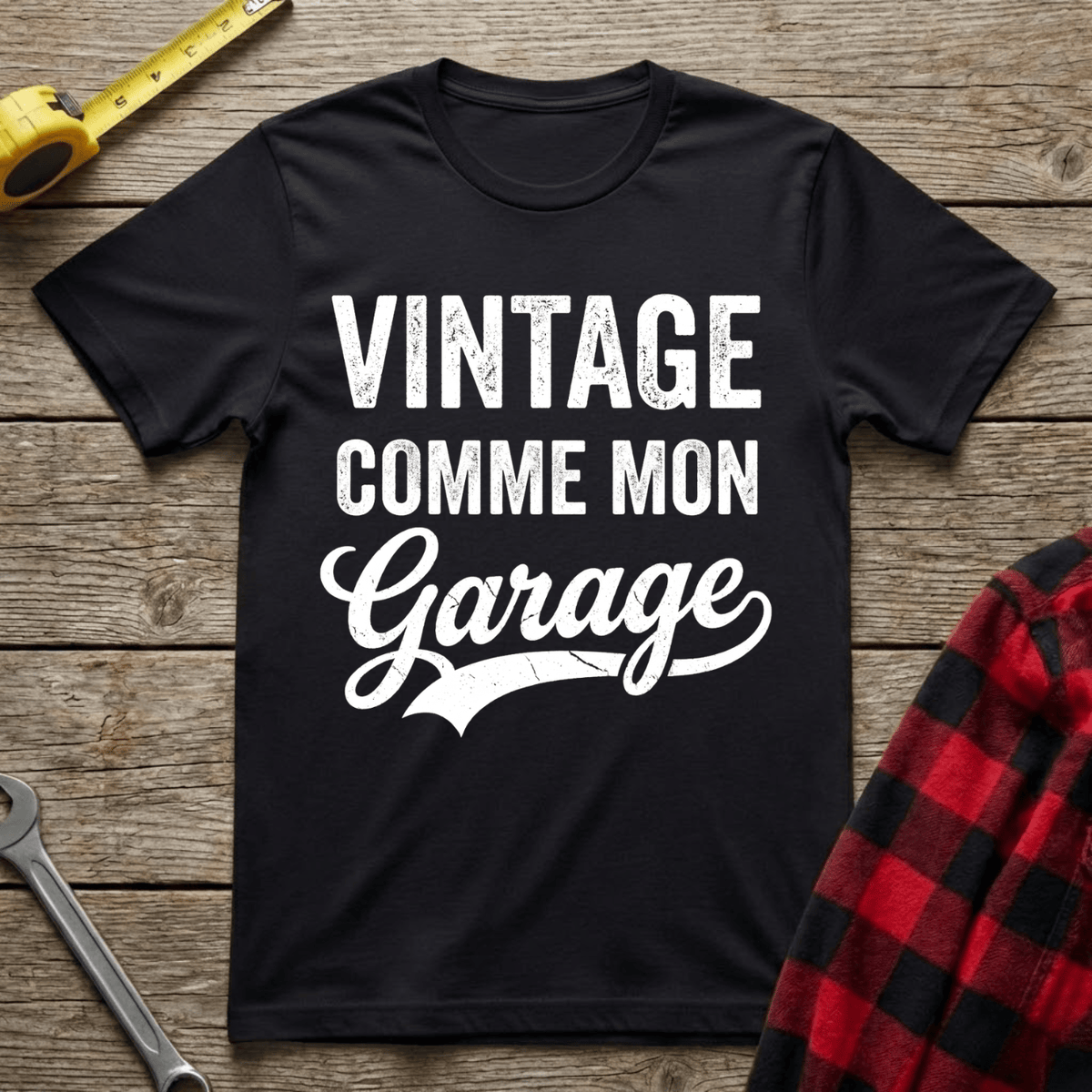 Vintage Comme Mon Garage T-Shirt