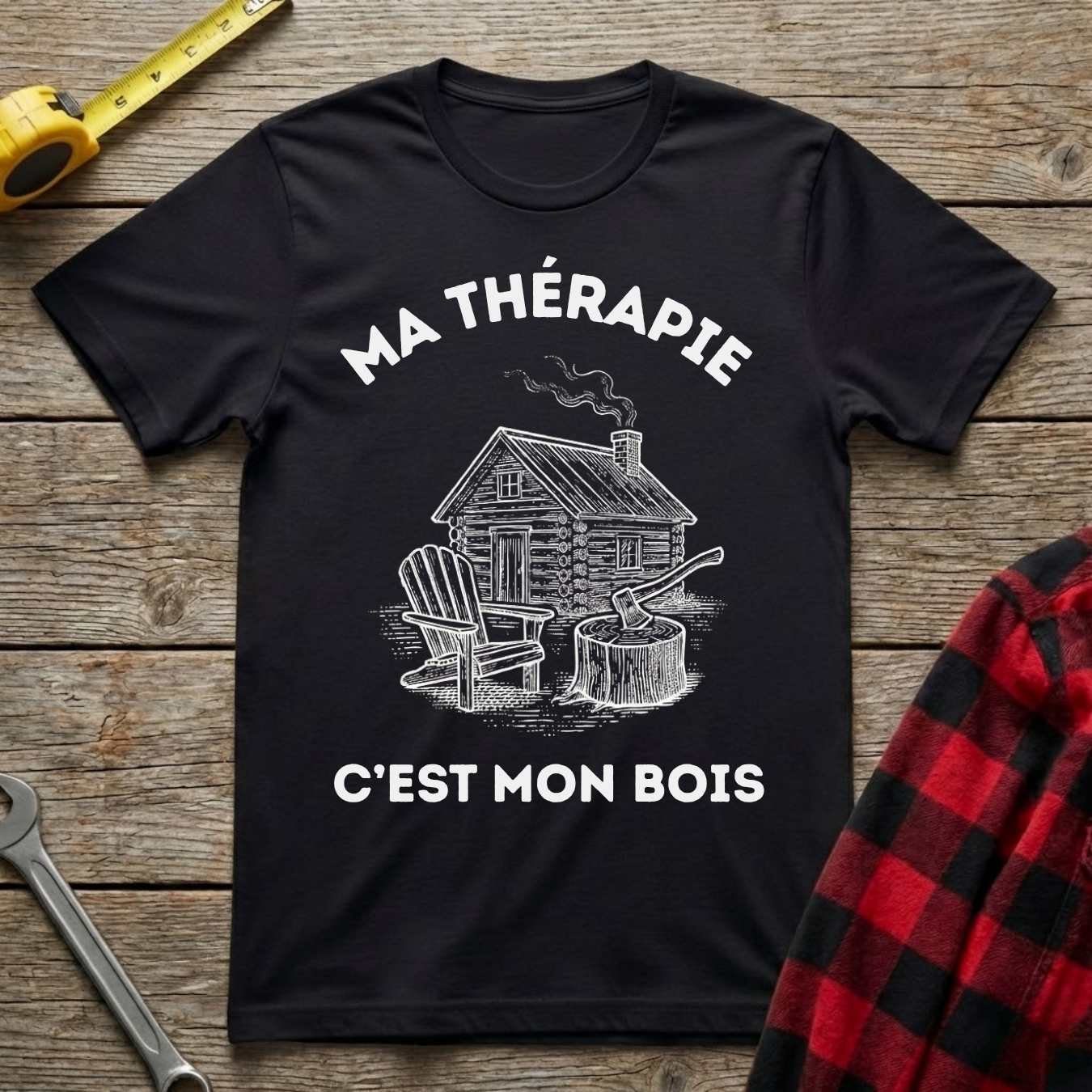 Ma thérapie c'est mon bois T-Shirt