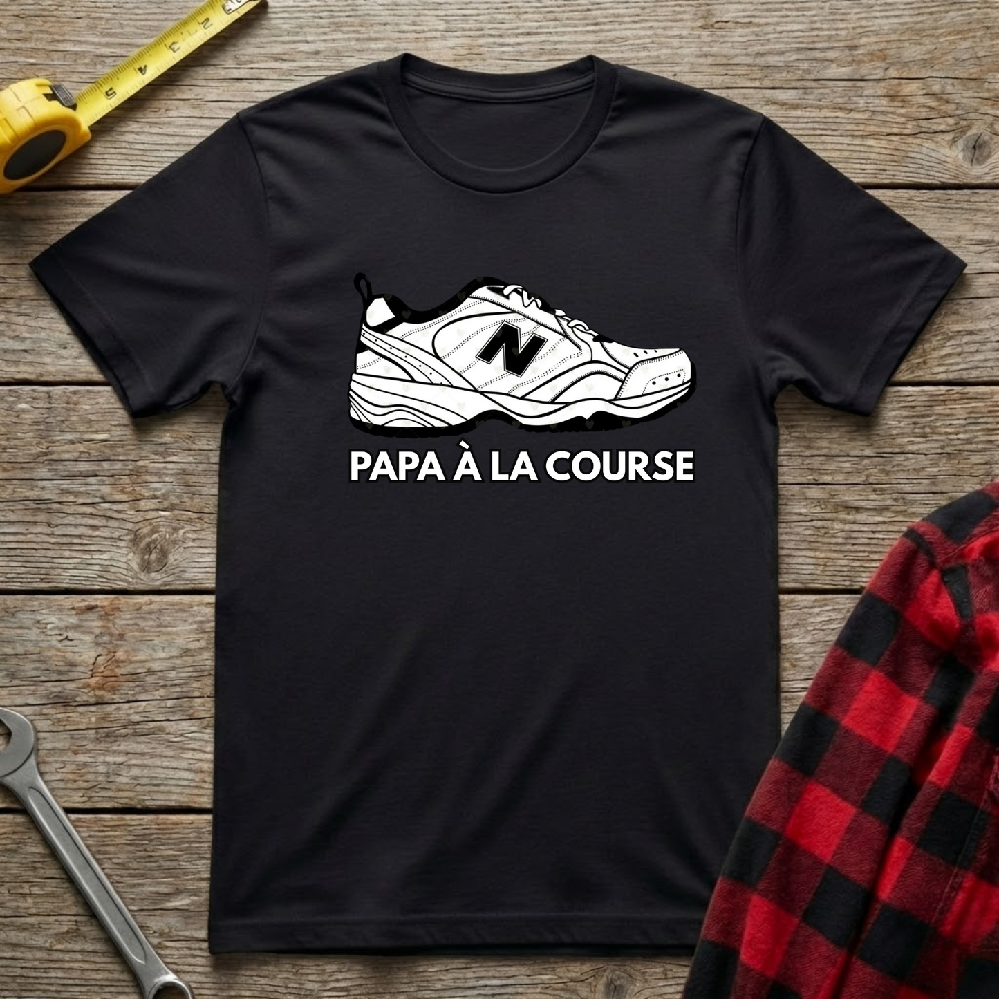 Papa à la course T-Shirt