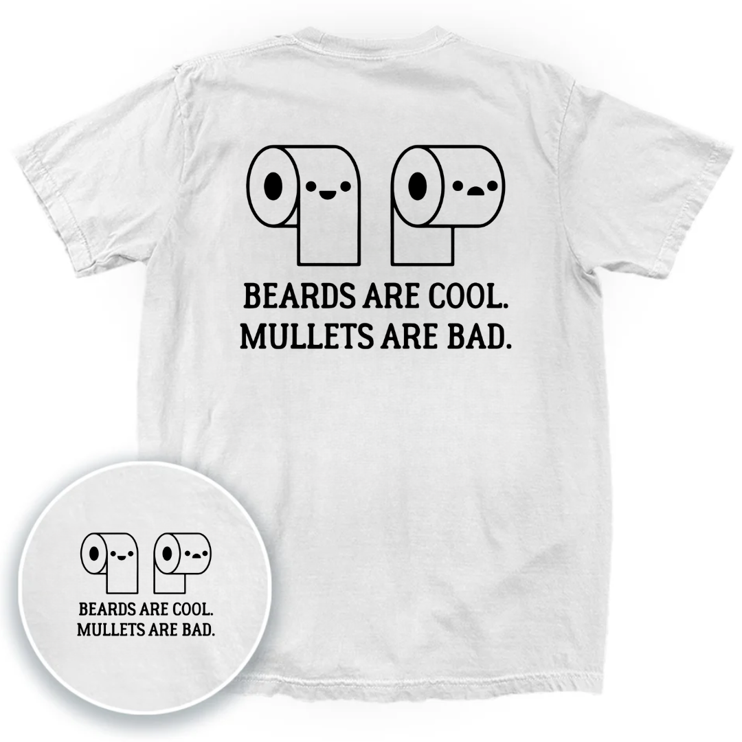 Beards VS Mullets T-shirt