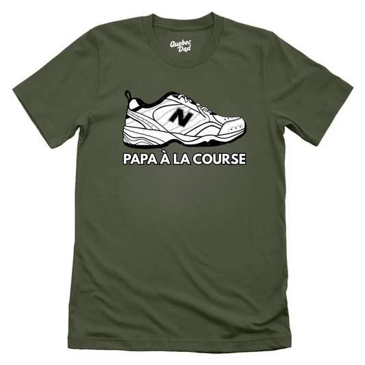 Papa à la course T-shirt