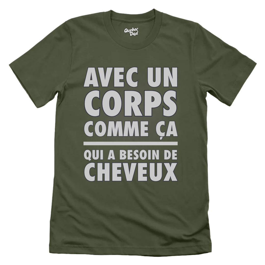 Who Needs Hair T-shirt