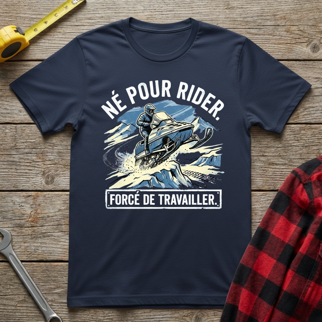 Né pour rider T-Shirt