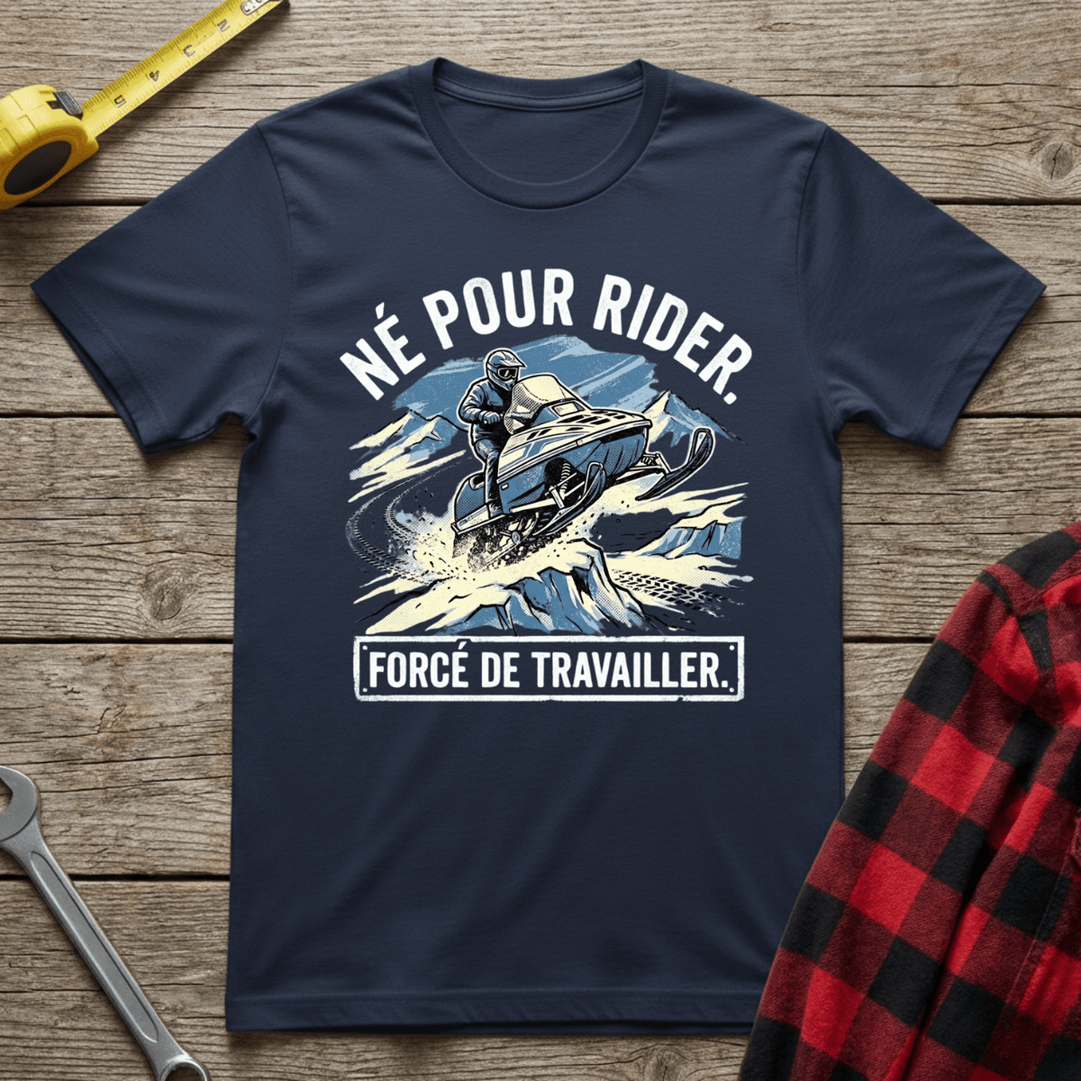Né pour rider T-Shirt