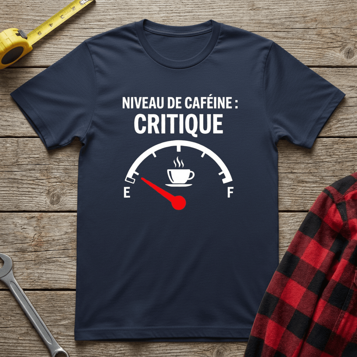 Niveau de caféine 0% T-Shirt