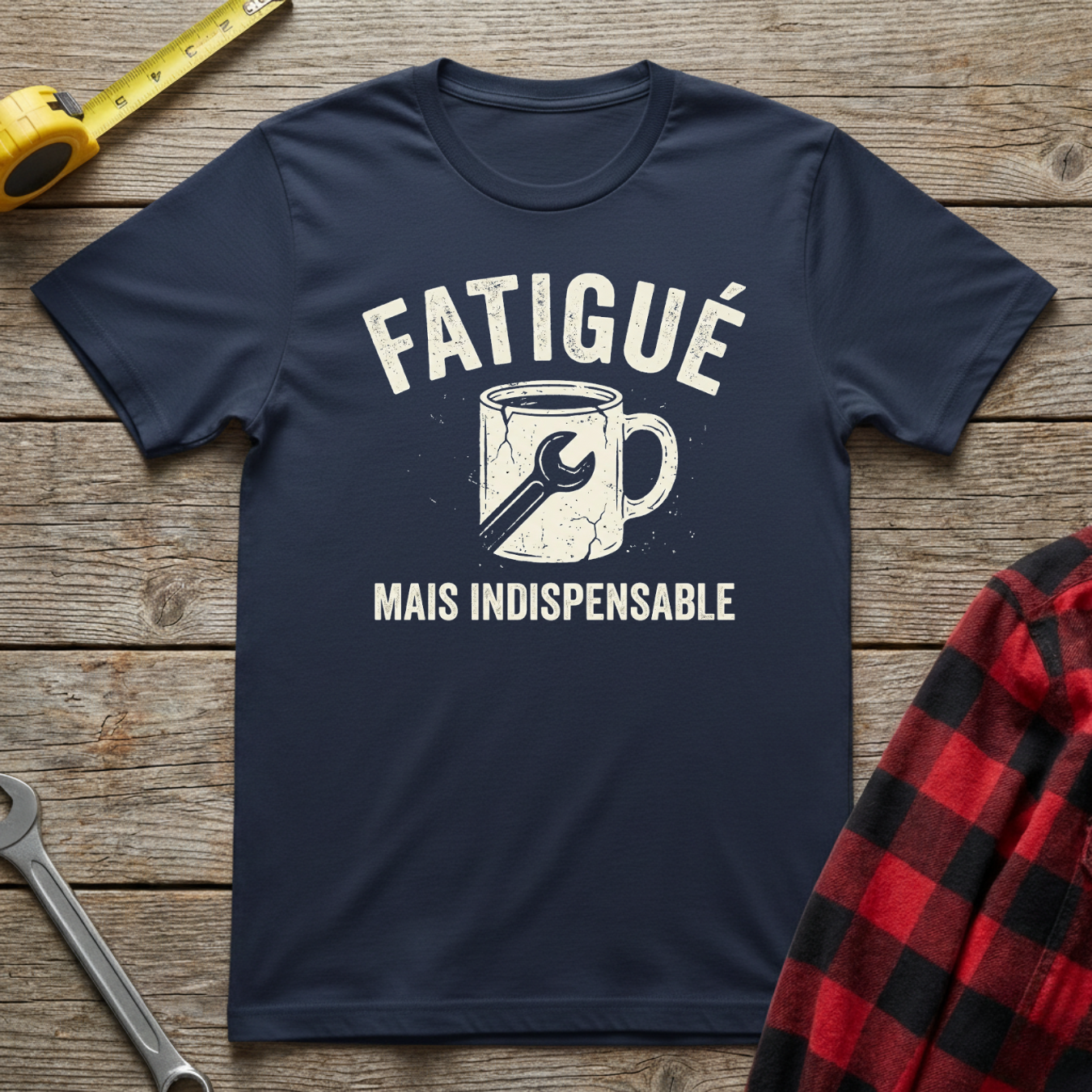 Fatigué mais Indispensable T-Shirt