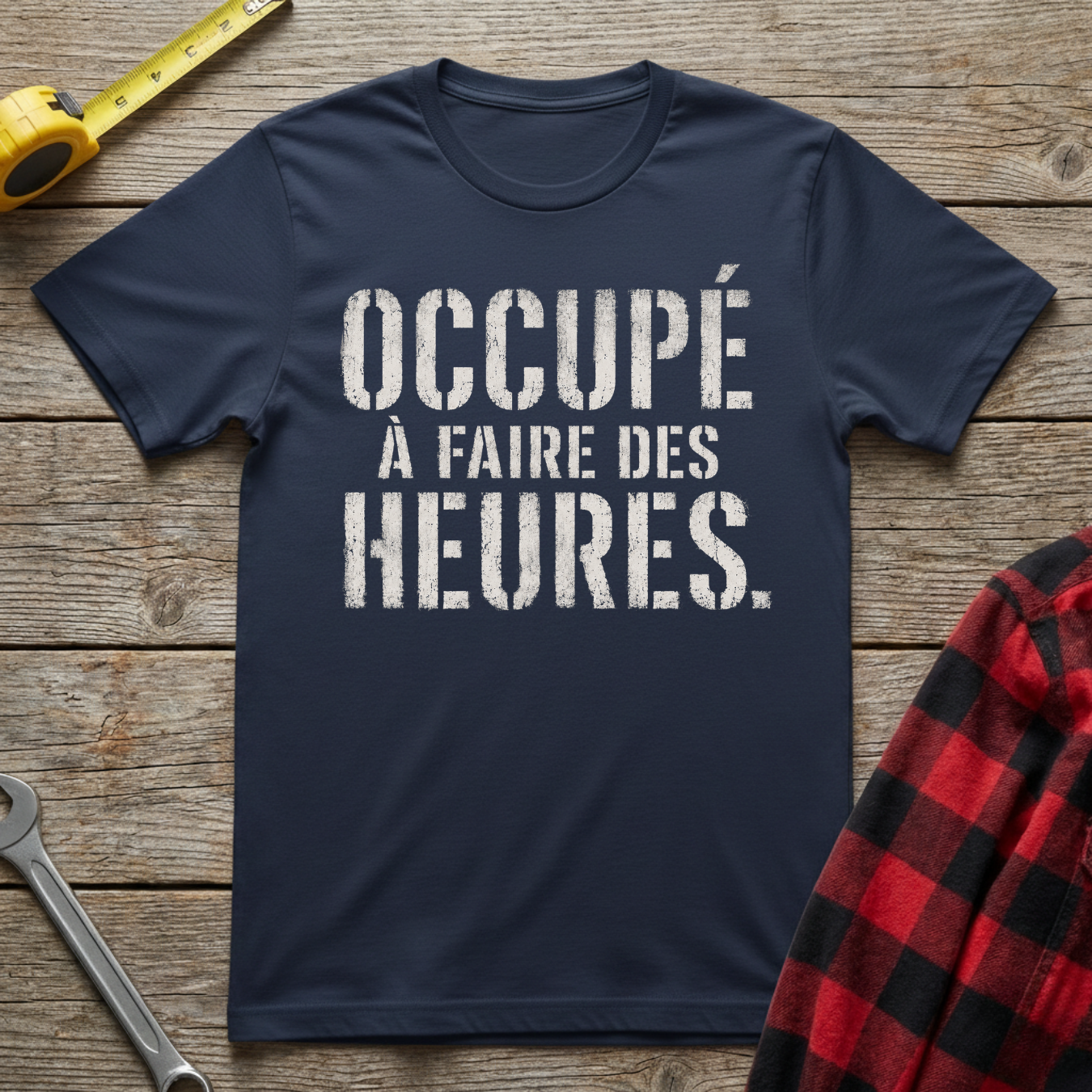 Occupé à faire des heures T-Shirt