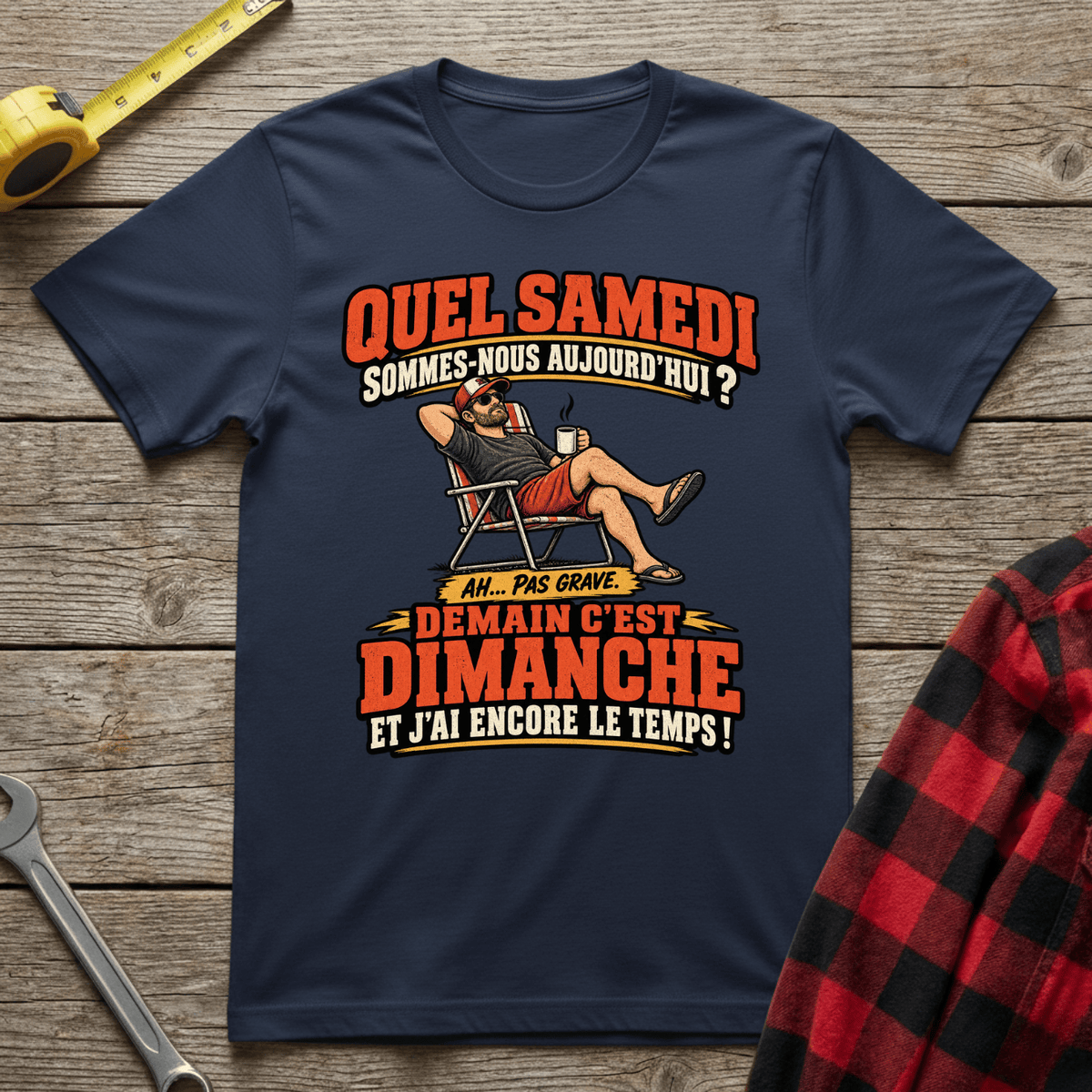 Quel Samedi Sommes-Nous T-Shirt