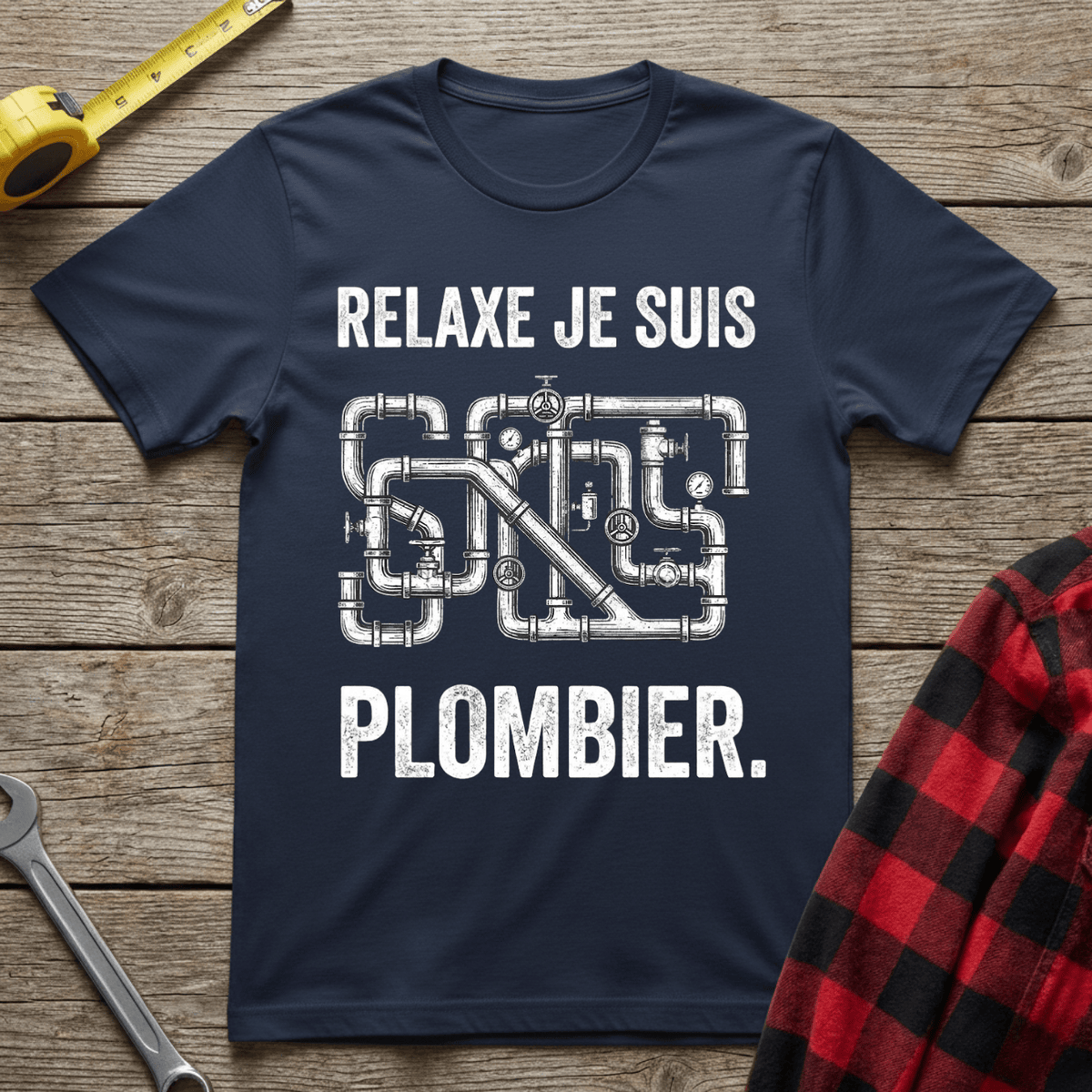 Relaxe Je Suis Plombier T-Shirt