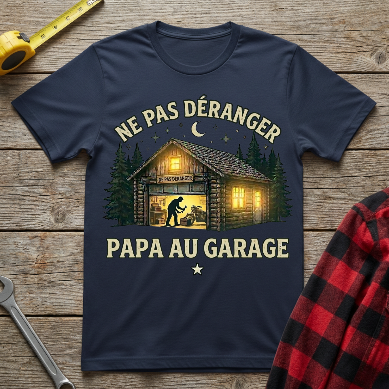 Papa au garage T-Shirt