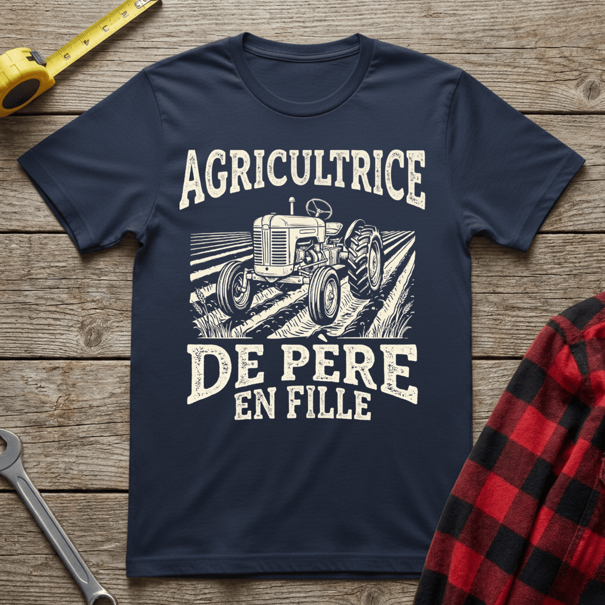 Agricultrice de père en fille T-Shirt
